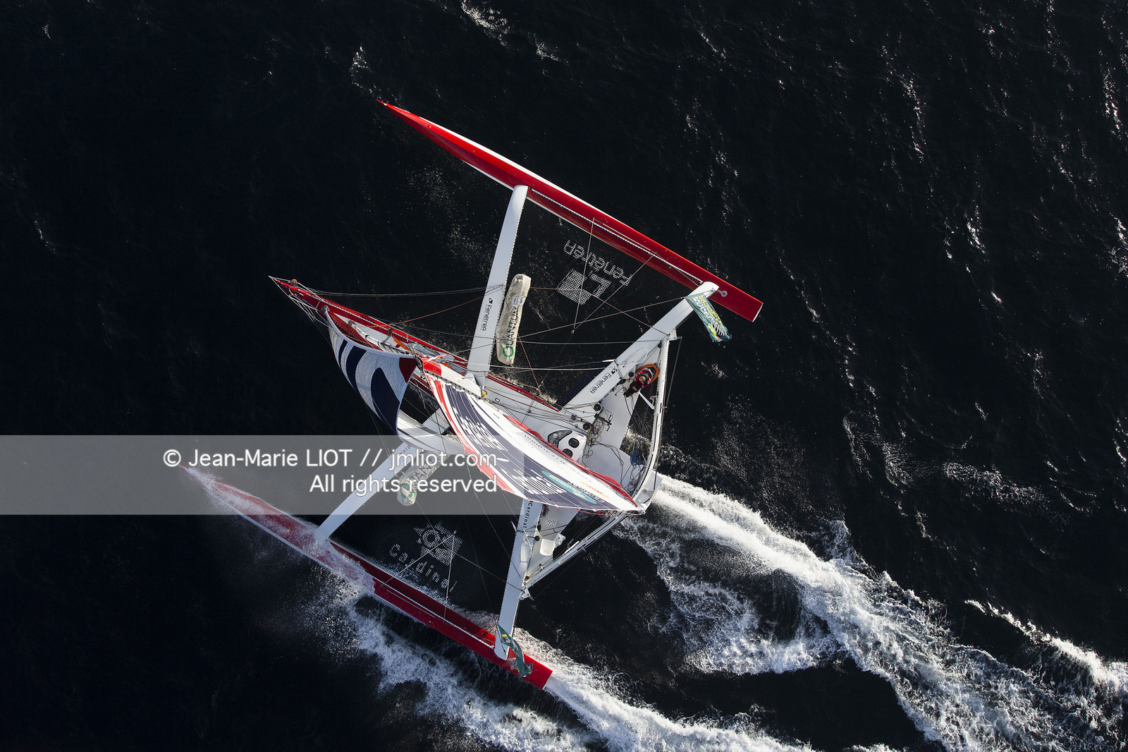 ROUTE DU RHUM 2014 - MULTI 50 FENETREA CARDINAL - ERWAN LE ROUX