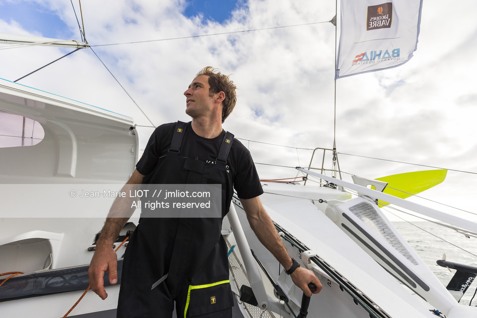 SAILING - TRANSAT JACQUES VABRE 2017 - FENETREA MIX BUFFET - ERWAN LE ROUX - VINCENT RIOU