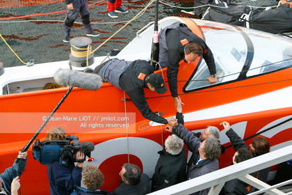 ARRIVEE ORANGE 2 BRUNO PEYRON