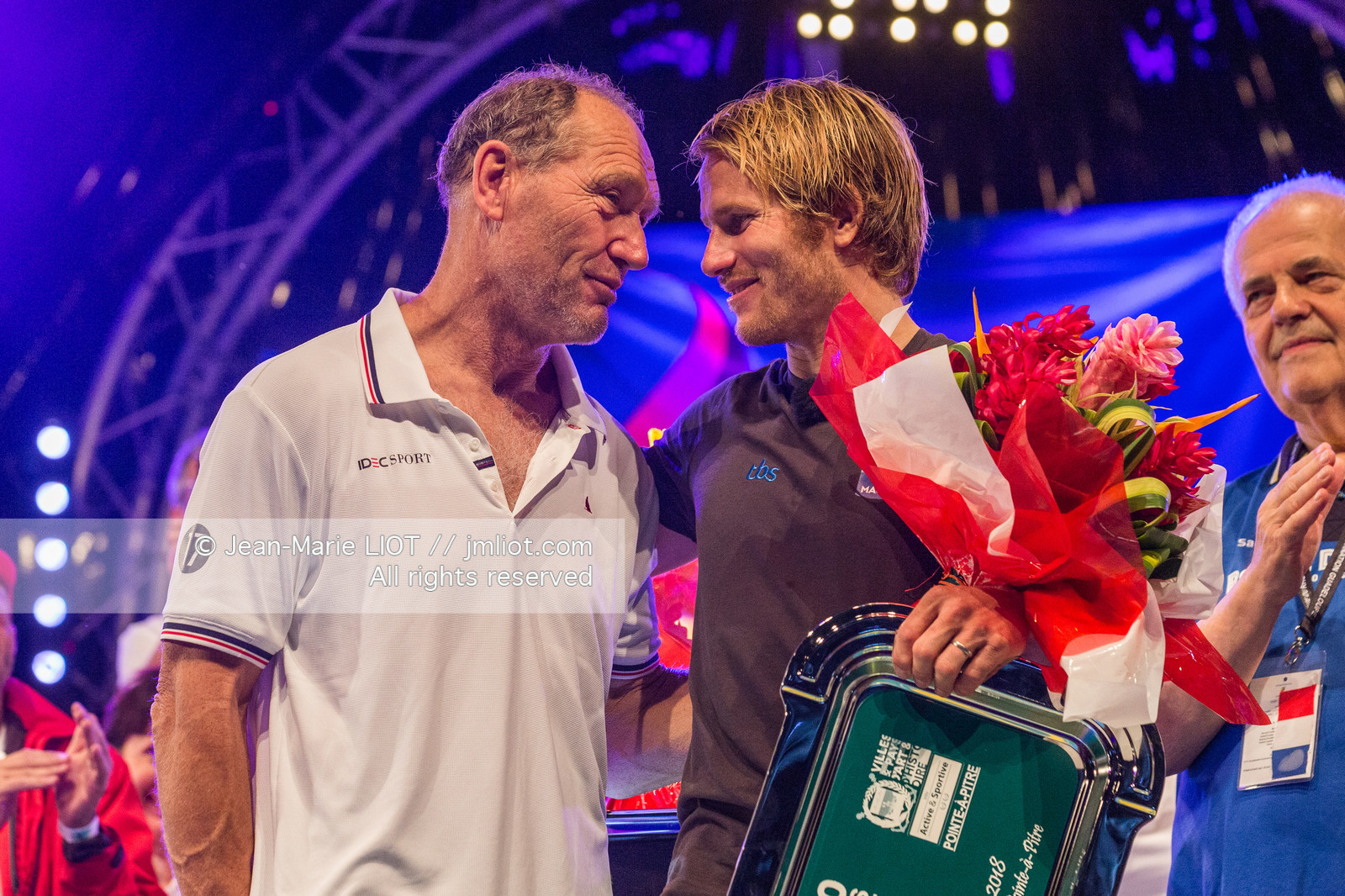 FRANCIS JOYON - ROUTE DU RHUM 2018 - ARRIVEE