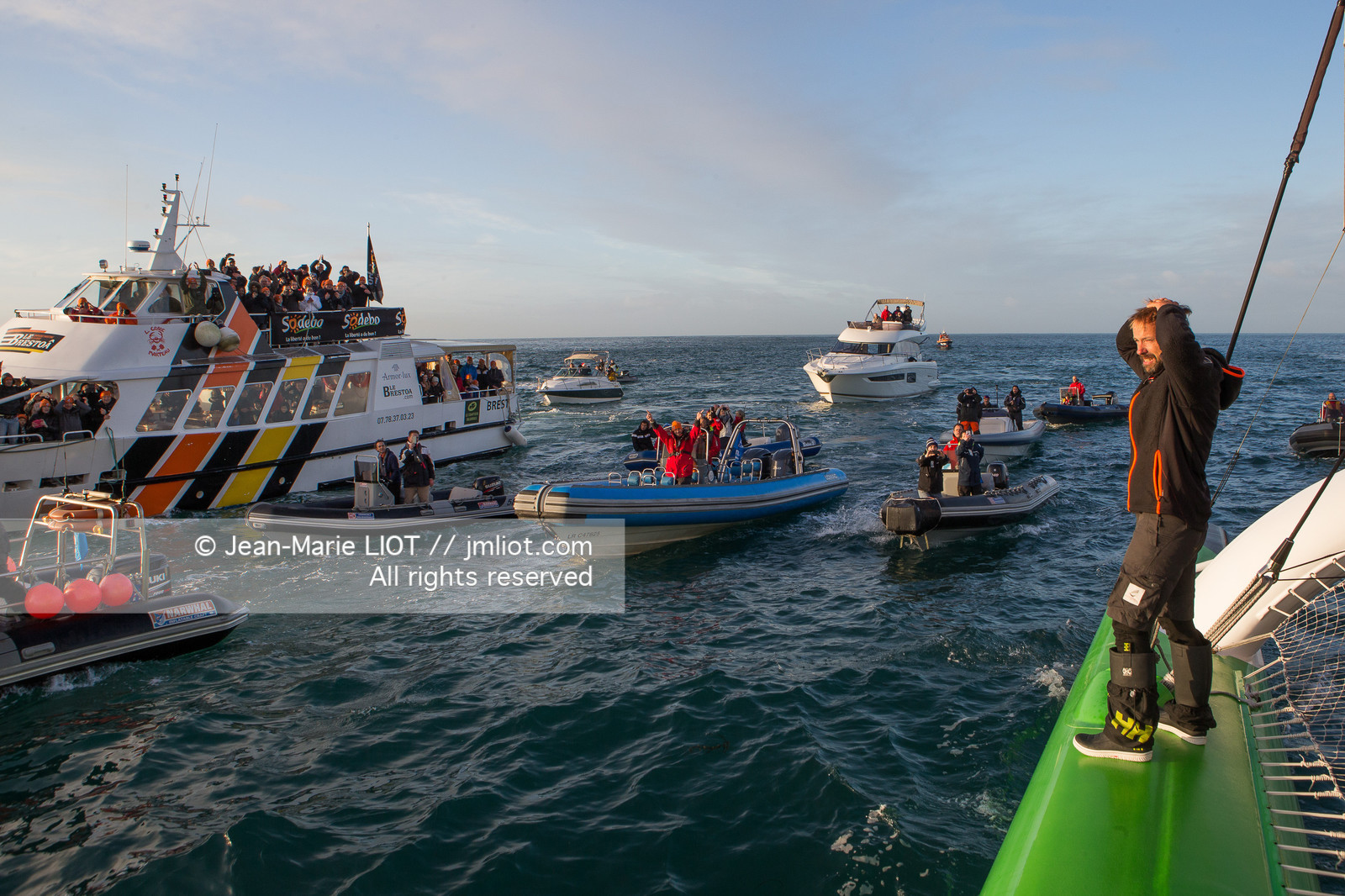 THOMAS COVILLE - RECORD AUTOUR DU MONDE EN MULTICOQUE EN SOLITAIRE 2016