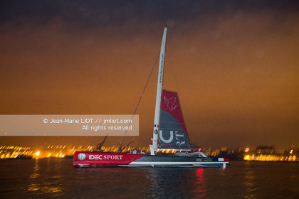 TROPHEE JULES VERNE - MAXI TRIMARAN IDEC SPORT 2016