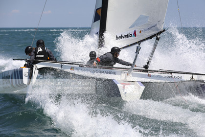 Tour Voile 2018, acte de Gruissan, le 17 juillet 2018..Photo : Jean-Marie LIOT   ASO