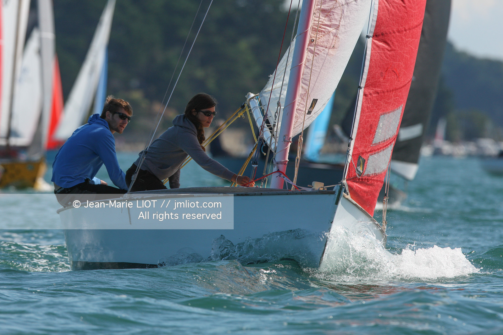 TOUR DE L'ILE AUXMOINES 2014