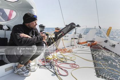 SAILING - ROUTE DU RHUM 2014 - MULTI 50 - FENETREA CARDINAL