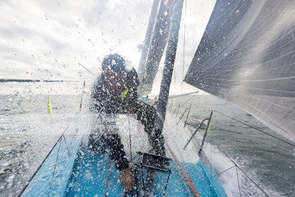 SAILING - TRANSAT JACQUES VABRE 2017 - FENETREA MIX BUFFET - ERWAN LE ROUX - VINCENT RIOU