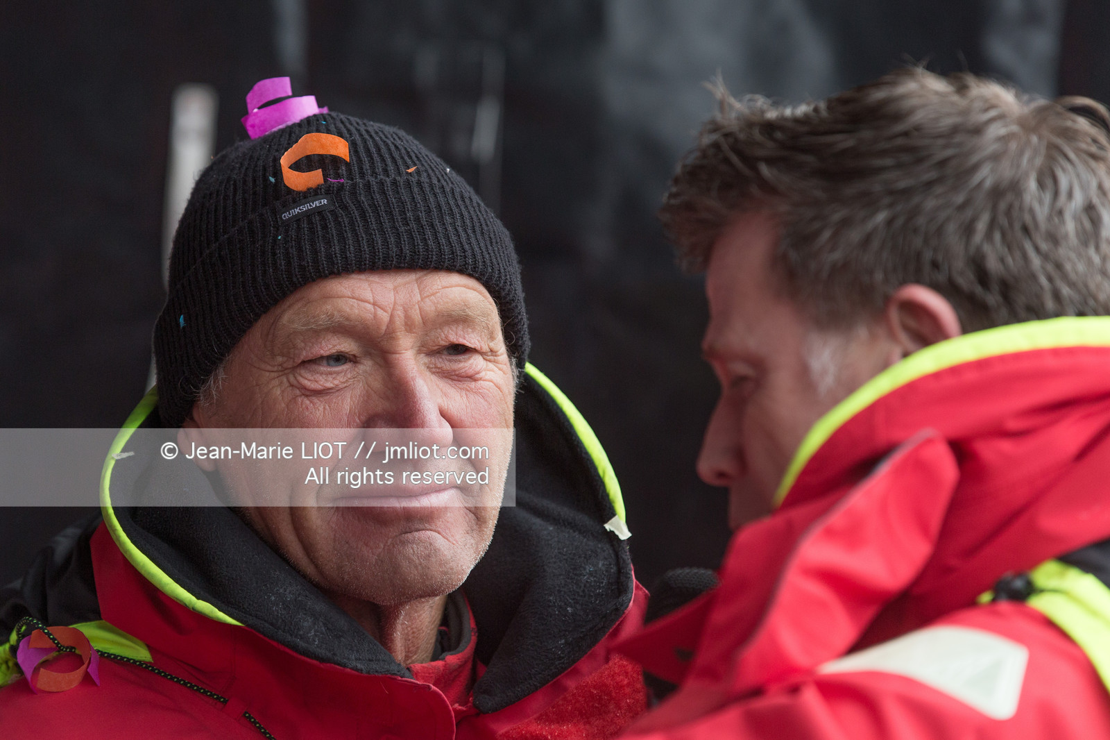 IDEC SPORT- ARRIVEE  RECORD TROPHEE JULES VERNE