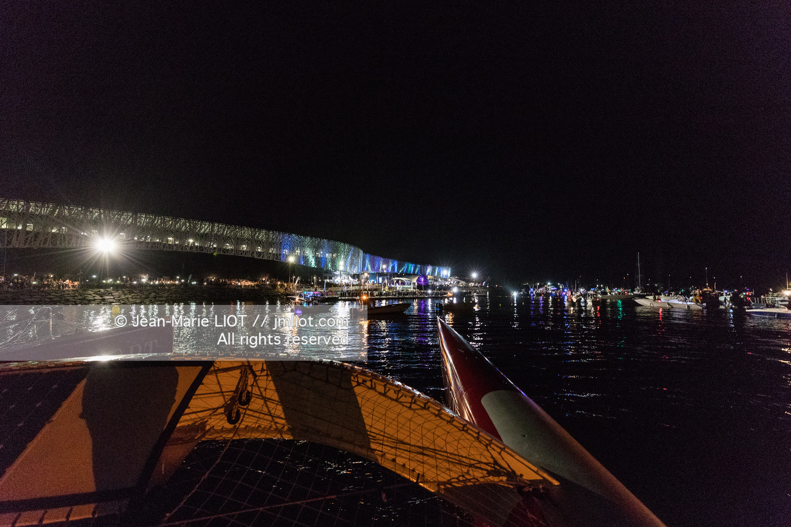 FRANCIS JOYON - ROUTE DU RHUM 2018 - ARRIVEE