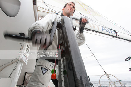 SAILING ARMEL LE CLEACH BRIT AIR IMOCA