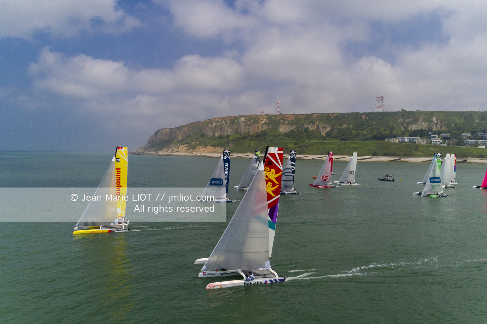 Diam 24 lors de la Normandie Cup 2018 Le Havre le 8 juin 2018, photo Jean-Marie LIOT.