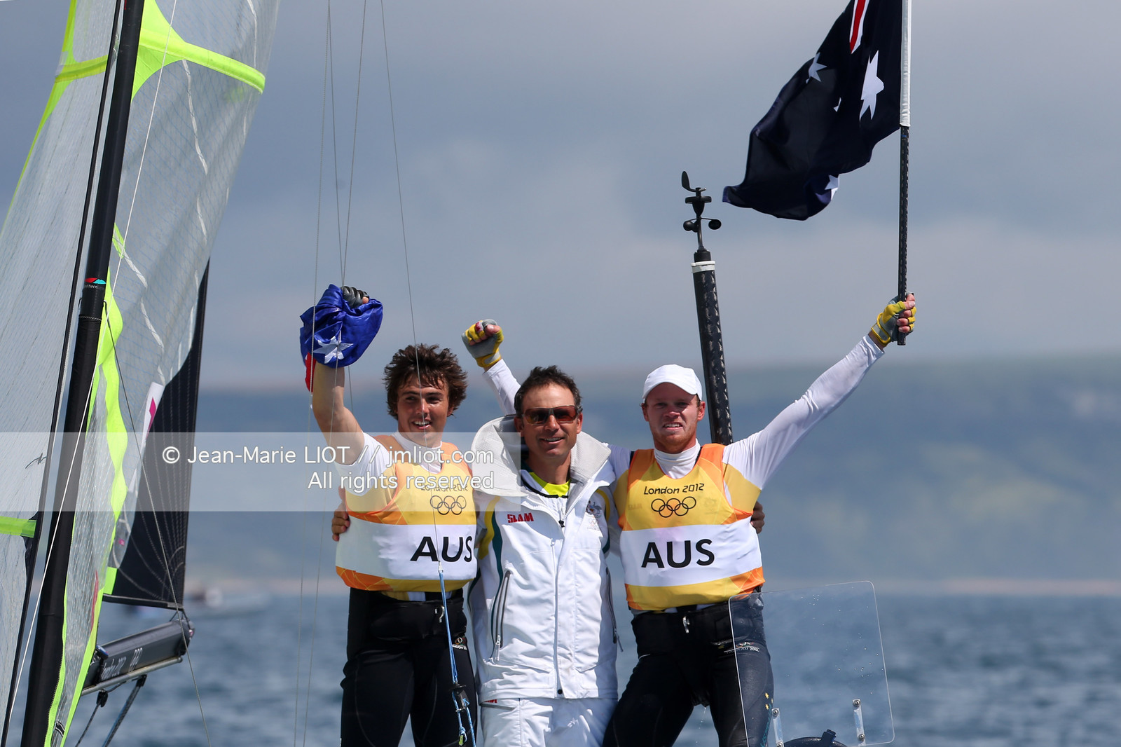 LONDON 2012 - SAILING - 49ER MEN.
