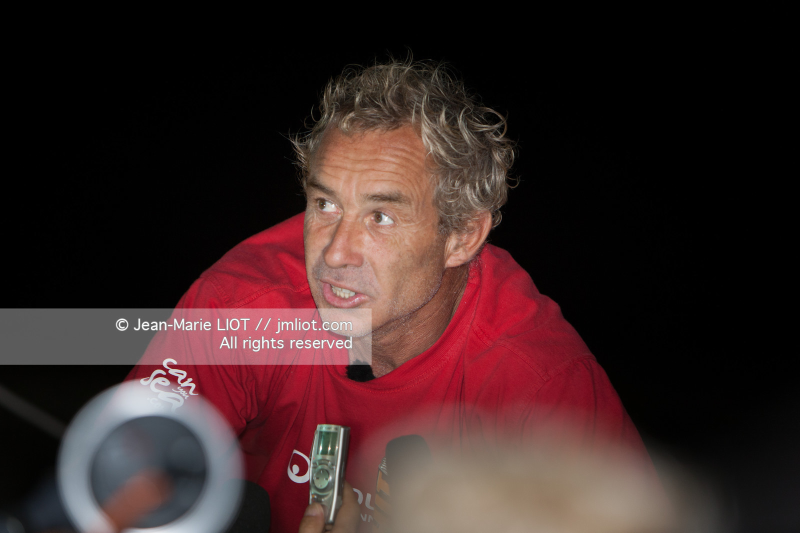 ROUTE DU RHUM 2010 - ARRIVEE DE ROLAND JOURDAIN