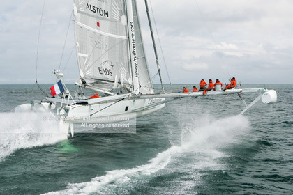 UN VOL EN HYDROPTERE