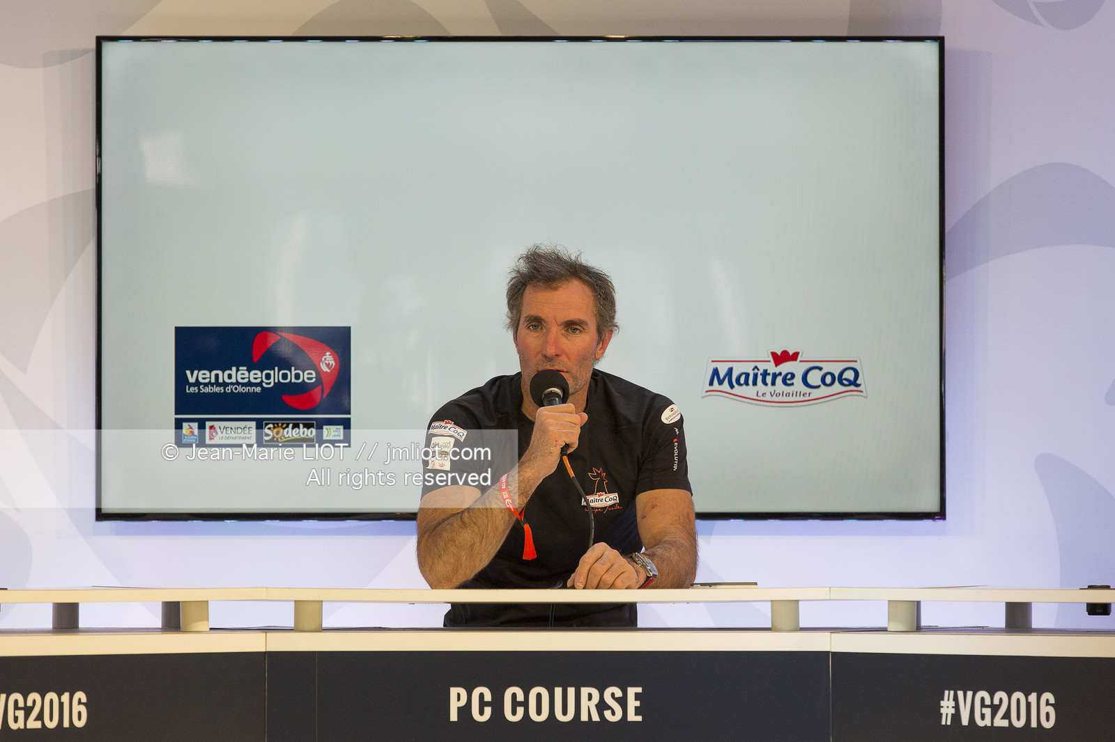 VENDEE GLOBE 2016-2017 - JEREMIE BEYOU, TROISIEME