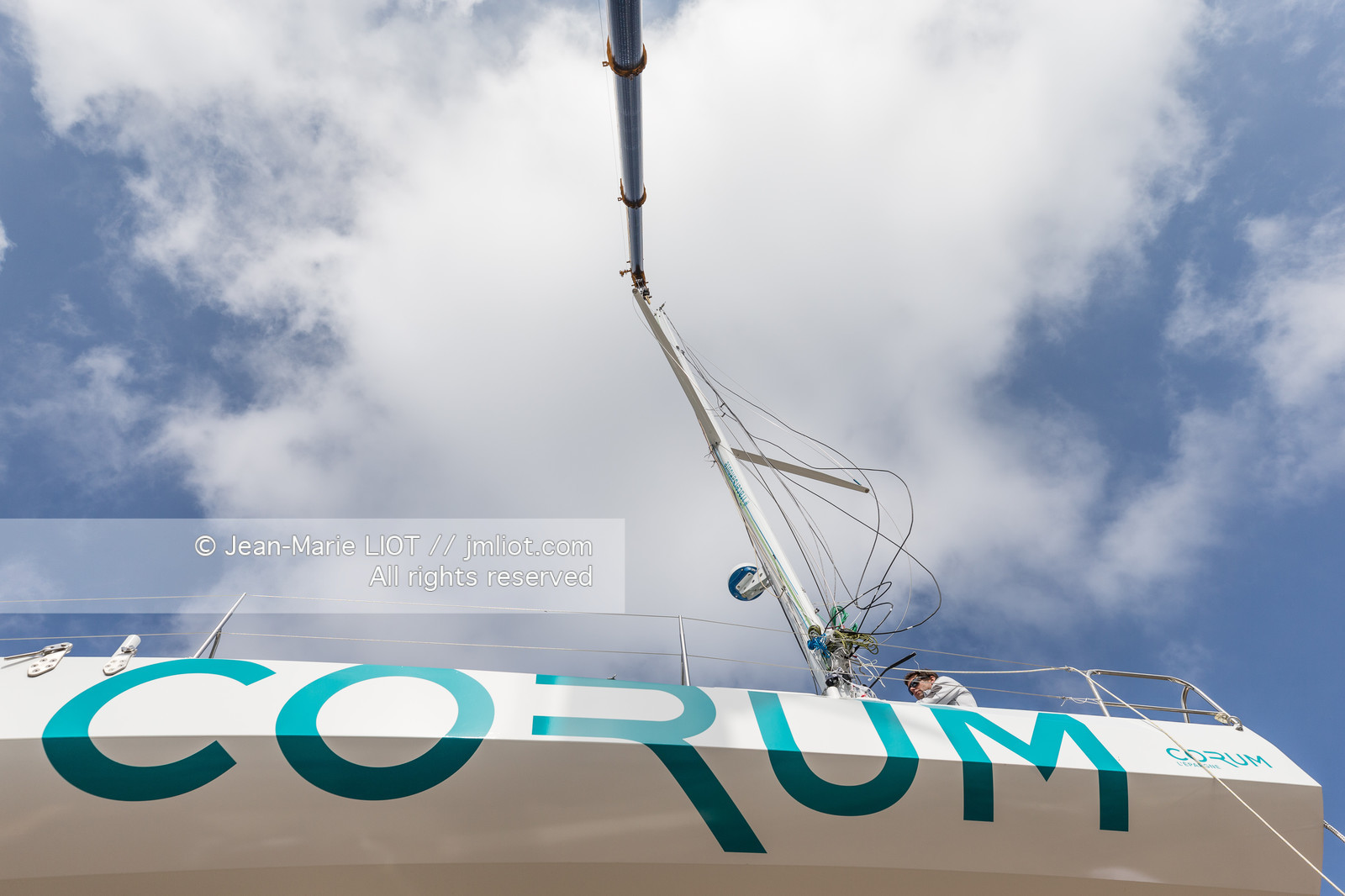 NICOLAS TROUSSEL - CLASS 40 CORUM - 2018 - MISE A L'EAU