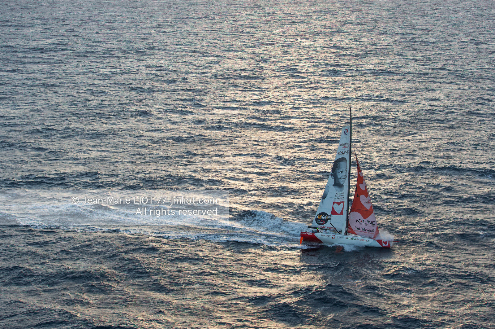 VENDEE GLOBE 2016-2017 - TANGUY DE LAMOTTE - INITIATIVES COEUR