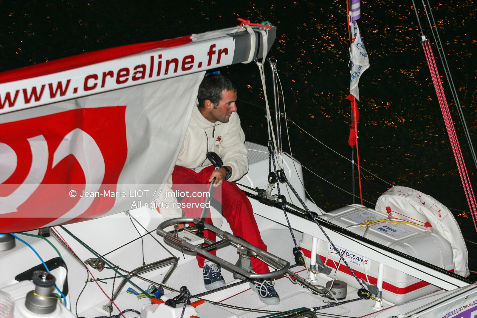 SOLITAIRE DU FIGARO 2003 - ARRIVEE