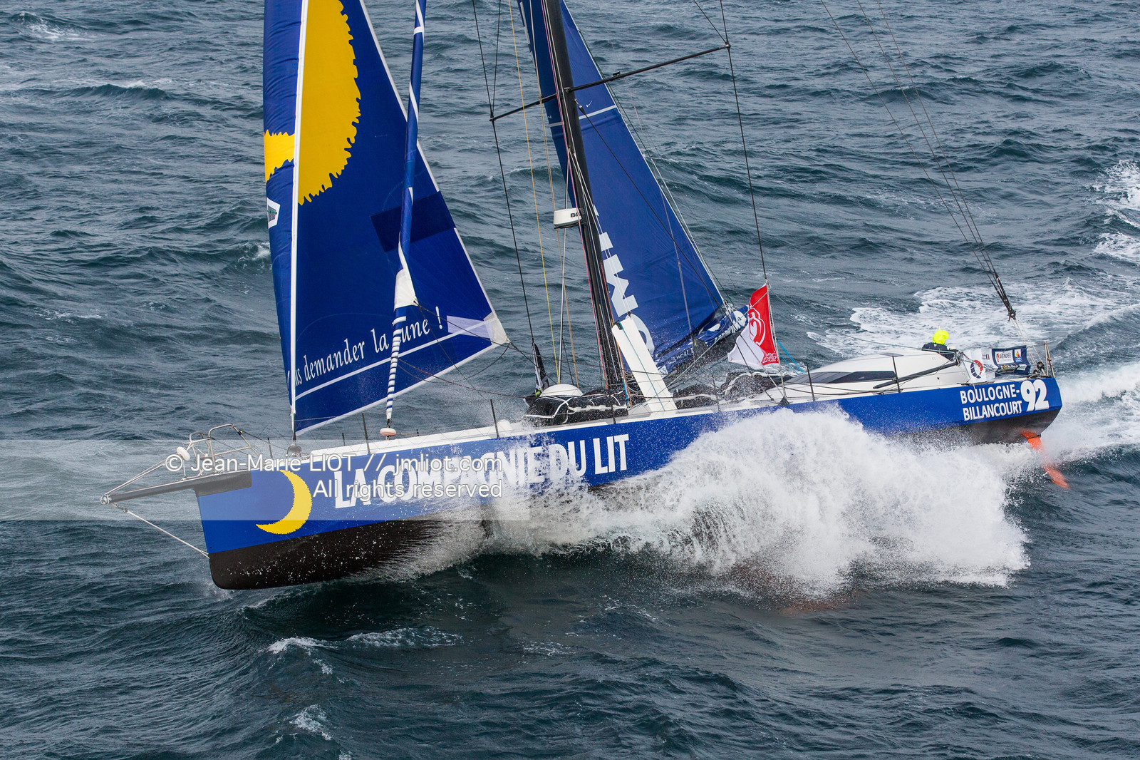 VENDEE GLOBE 2016-2017 - STEPHANE LE DIRAISON - COMPAGNIE DU LIT