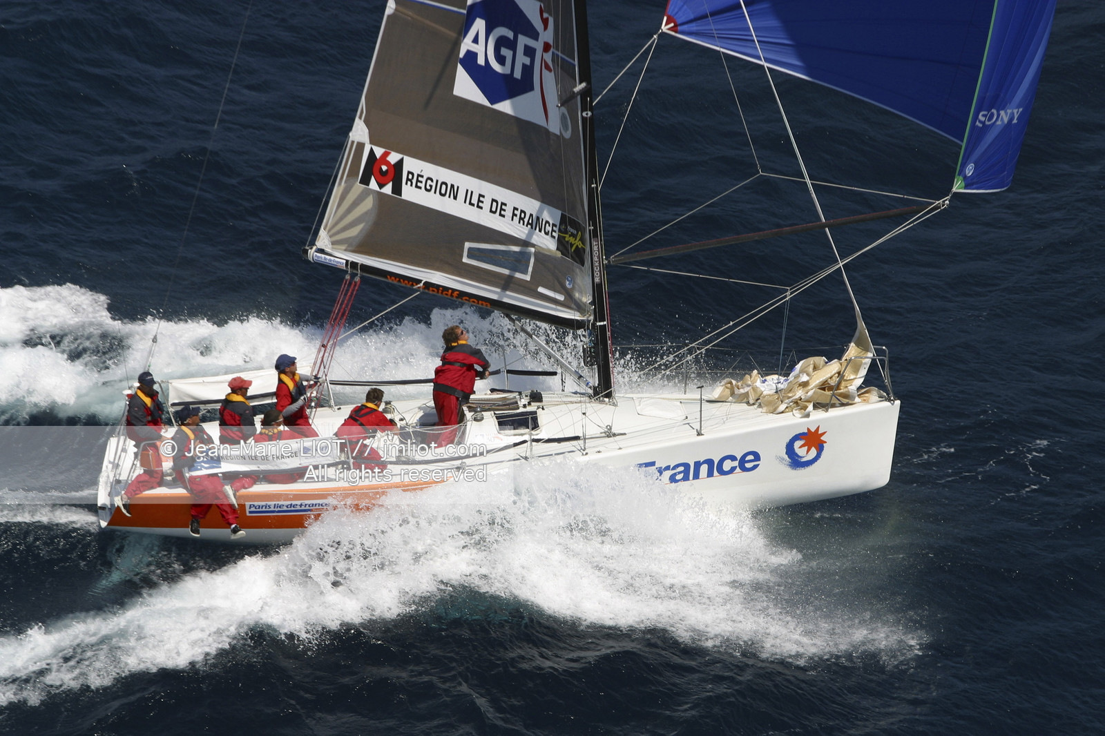 TOUR DE FRANCE A LA VOILE 2002