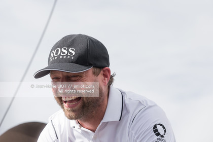 ALEX THOMSON - ROUTE DU RHUM 2018 - ARRIVEE