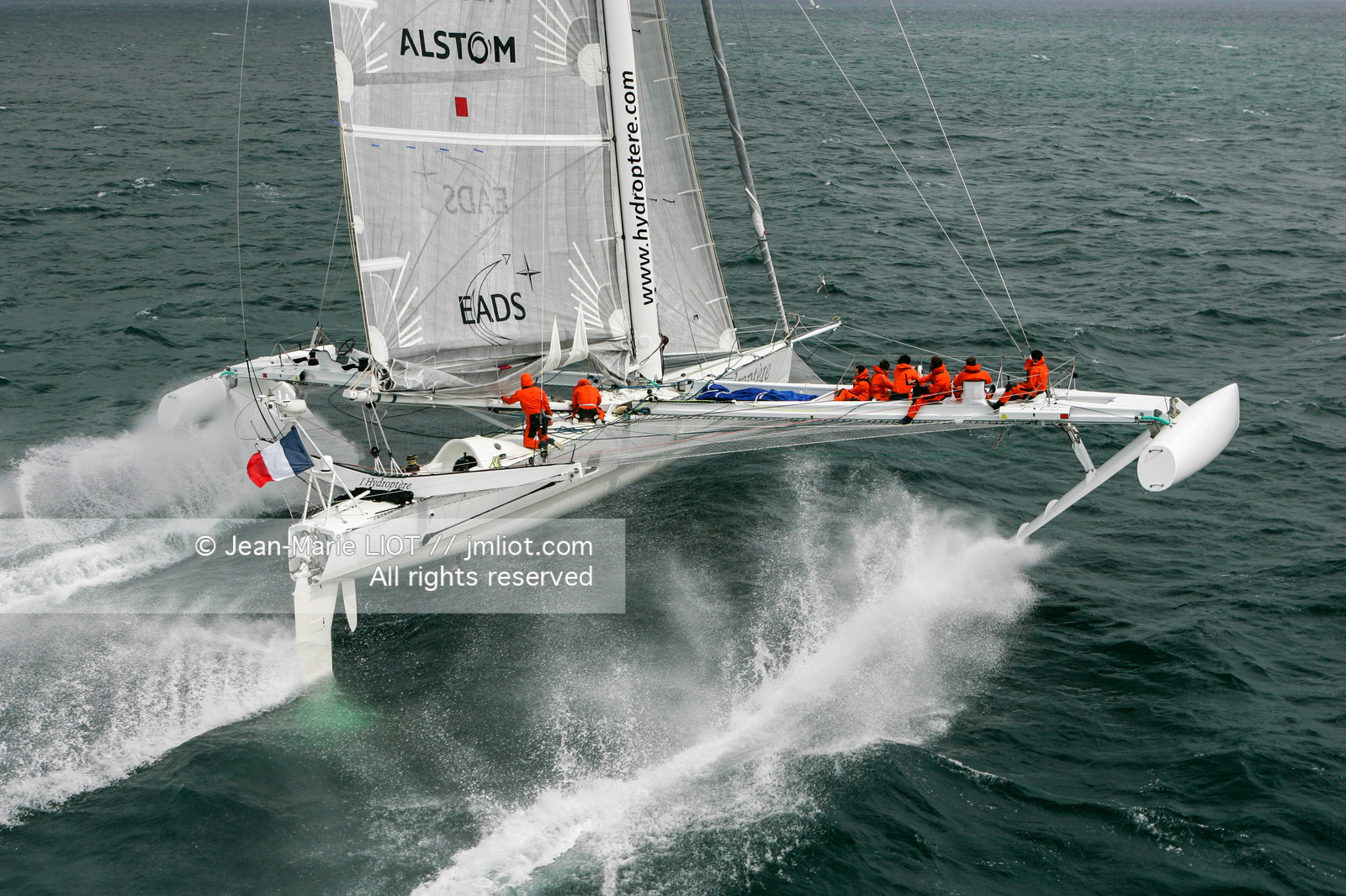 UN VOL EN HYDROPTERE