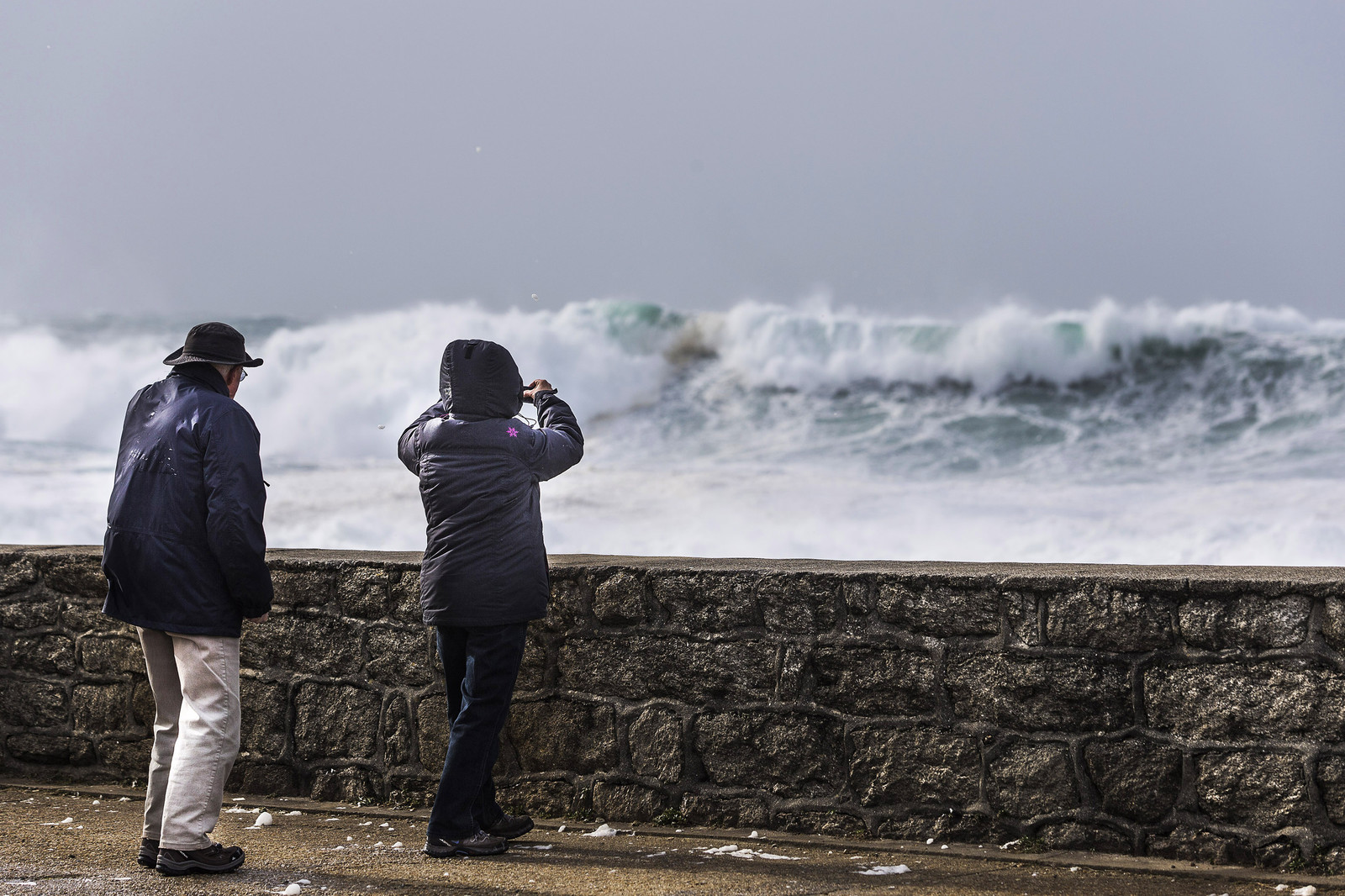 TEMPETE EN POINTE BRETAGNE