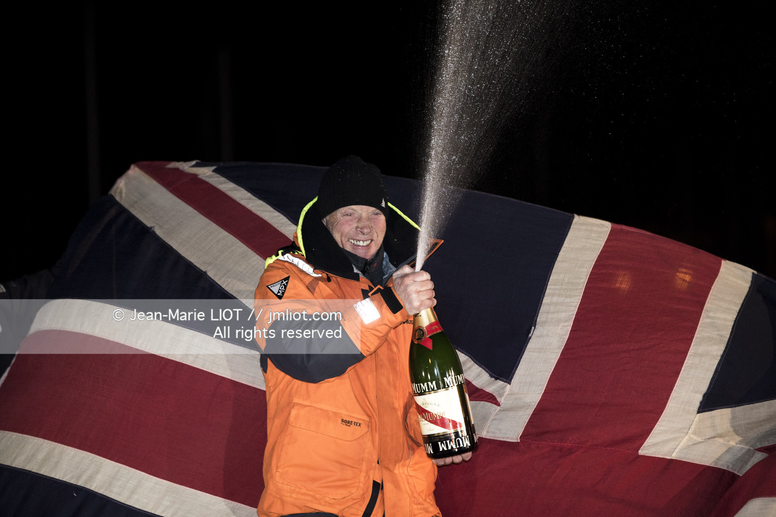 ARRIVEE MIKE GOLDING (GB) - GAMESA