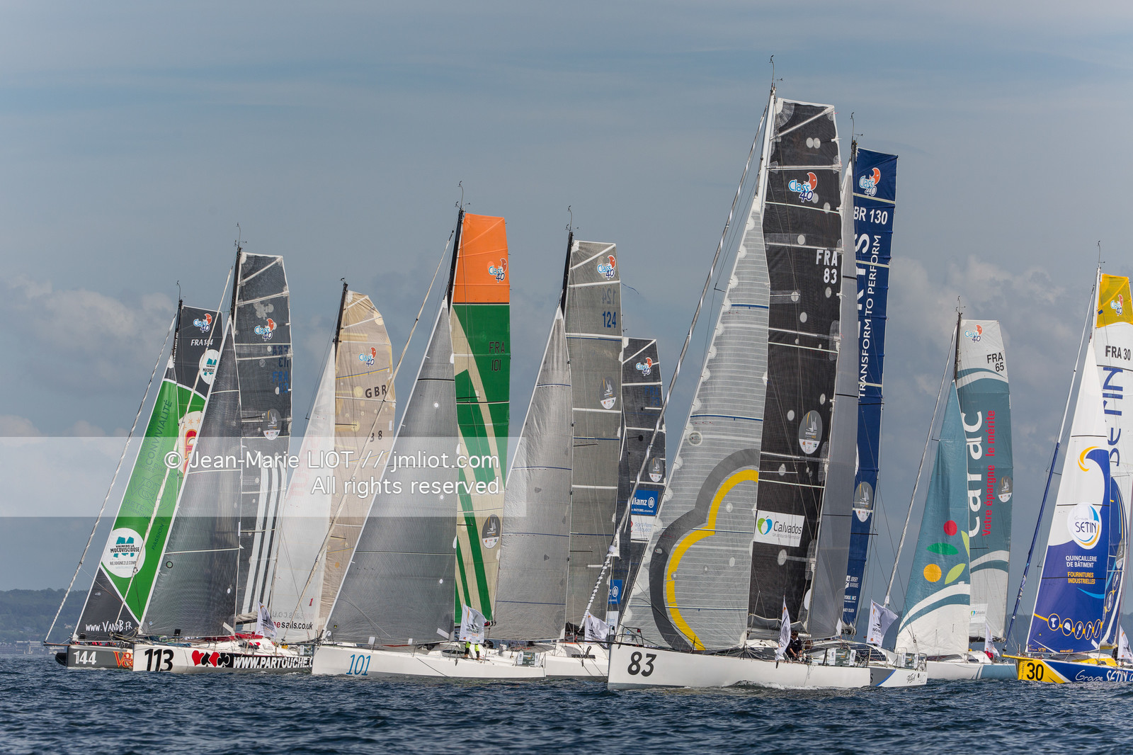 NORMANDY CHANNEL RACE 2017 - DEPART