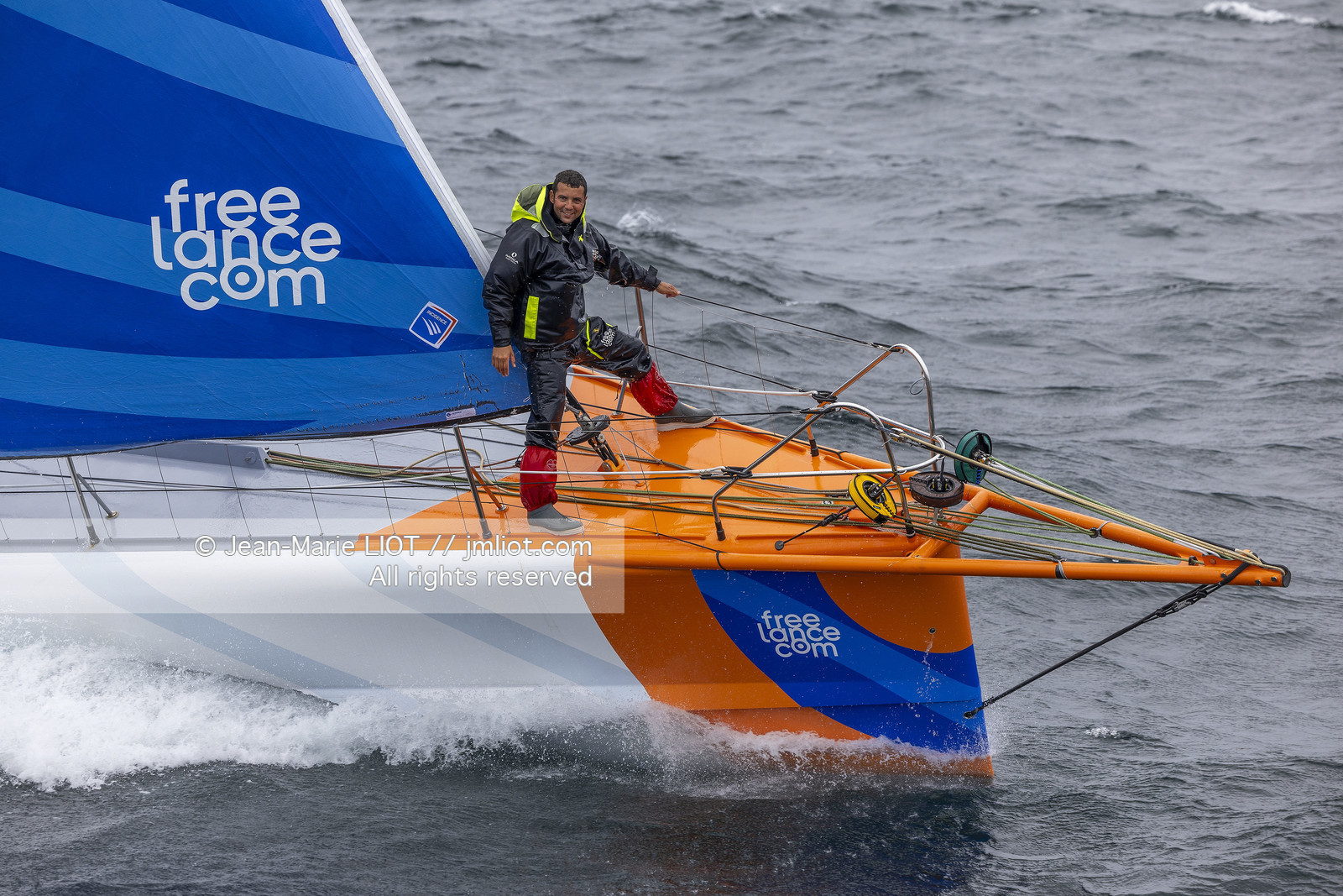 GUIREC SOUDE 2024 - IMOCA FREELANCE.COM - VENDEE GLOBE 2024-2025