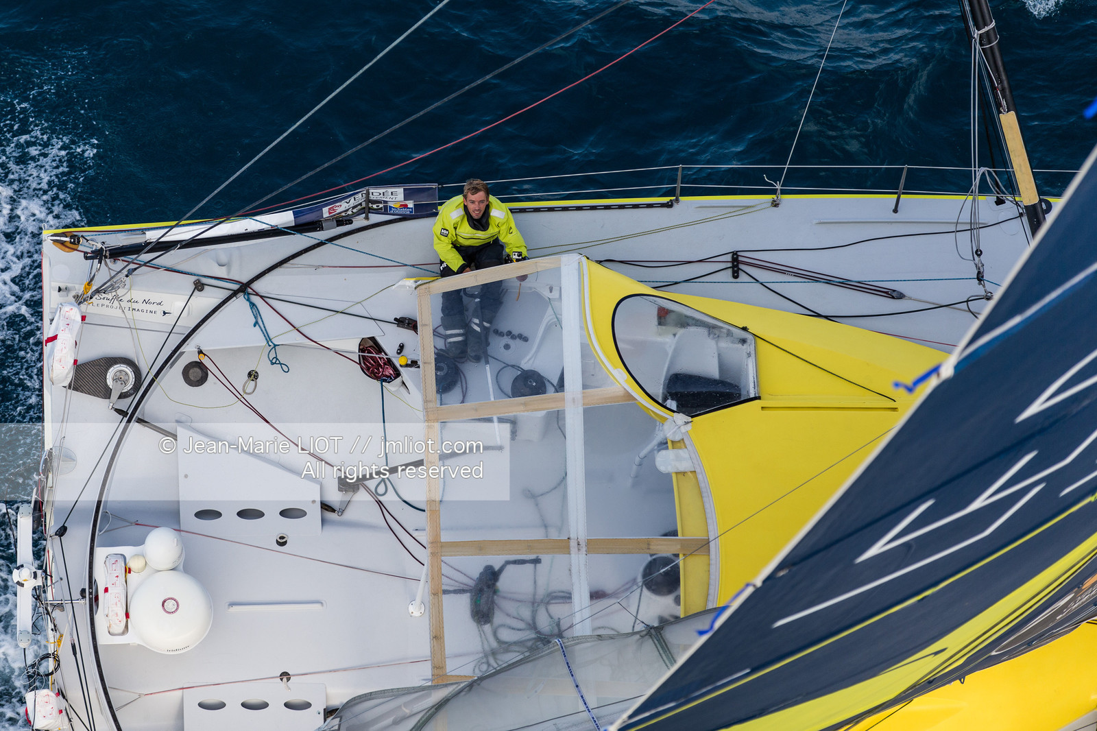 VENDEE GLOBE 2016-2017 -THOMAS RUYANT - LE SOUFFLE DU NORD POUR LE PROJET
