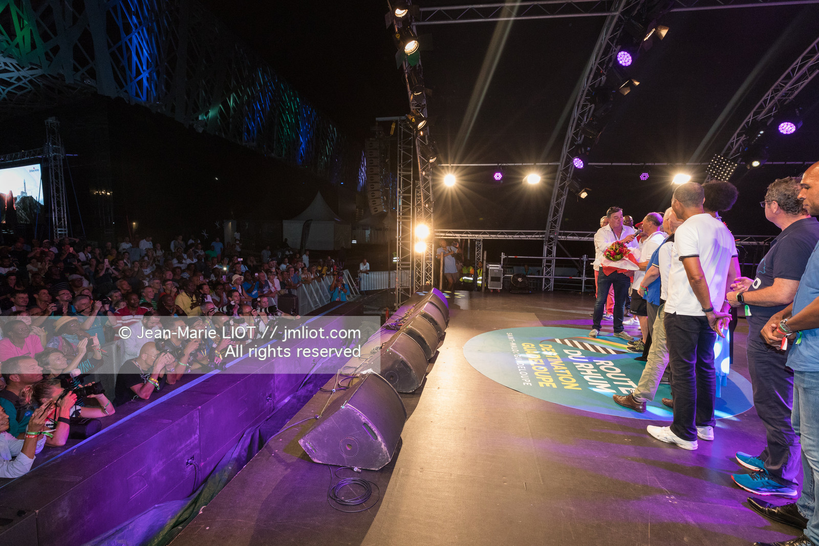 FRANCIS JOYON - ROUTE DU RHUM 2018 - ARRIVEE