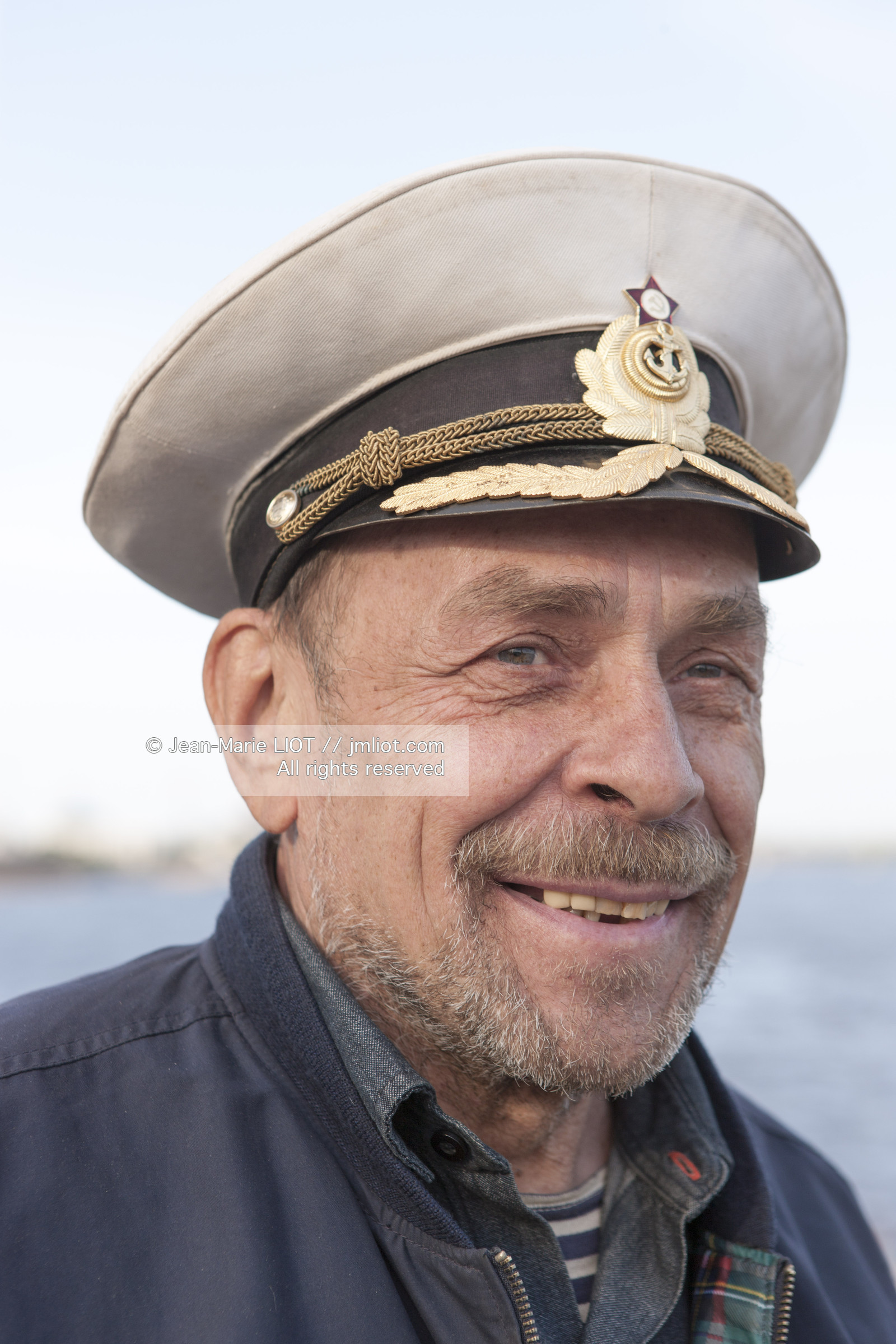 Russie, Saint Petersbourg, classé Patrimoine Mondial de l'UNESCO, capitaine.