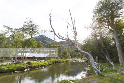 Ushuaia, Terre de Feu est la ville la plus australe du globe.Située à la pointe de l'Argentine cette province est la porte de l'antartique.photo © Jean-Marie Liot.