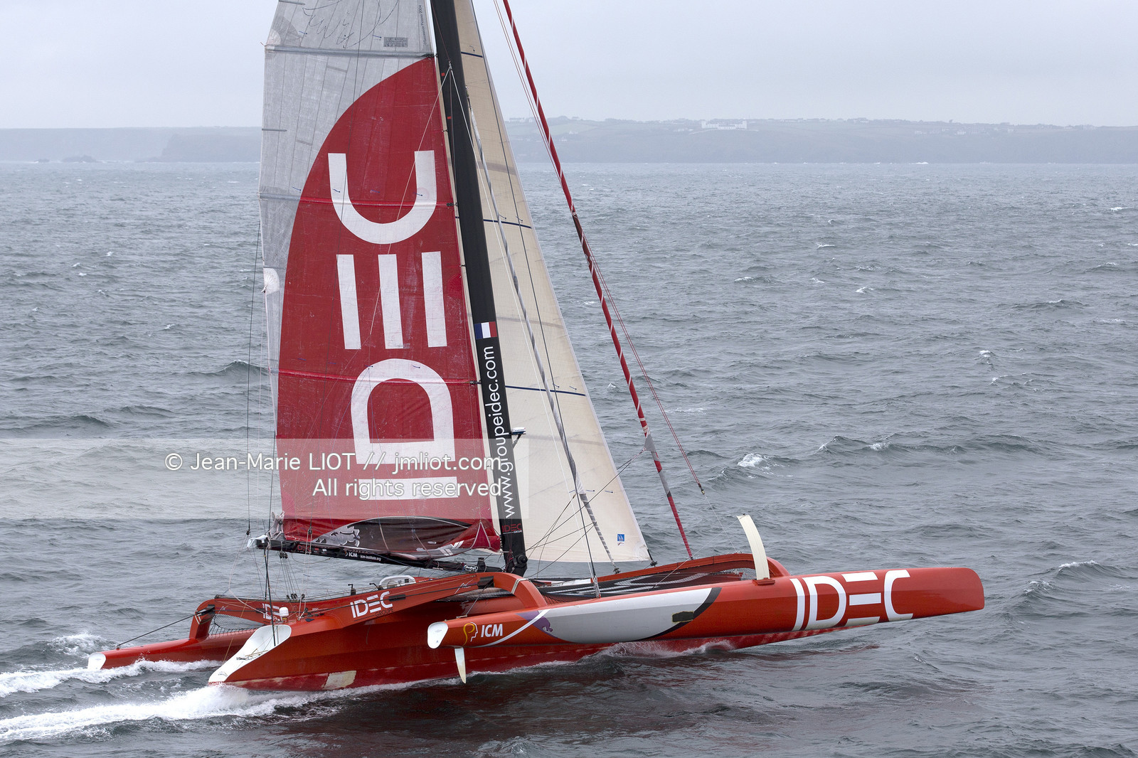 SAILING - NORTH ATLANTIC MULTI SOLO RECORD 2013