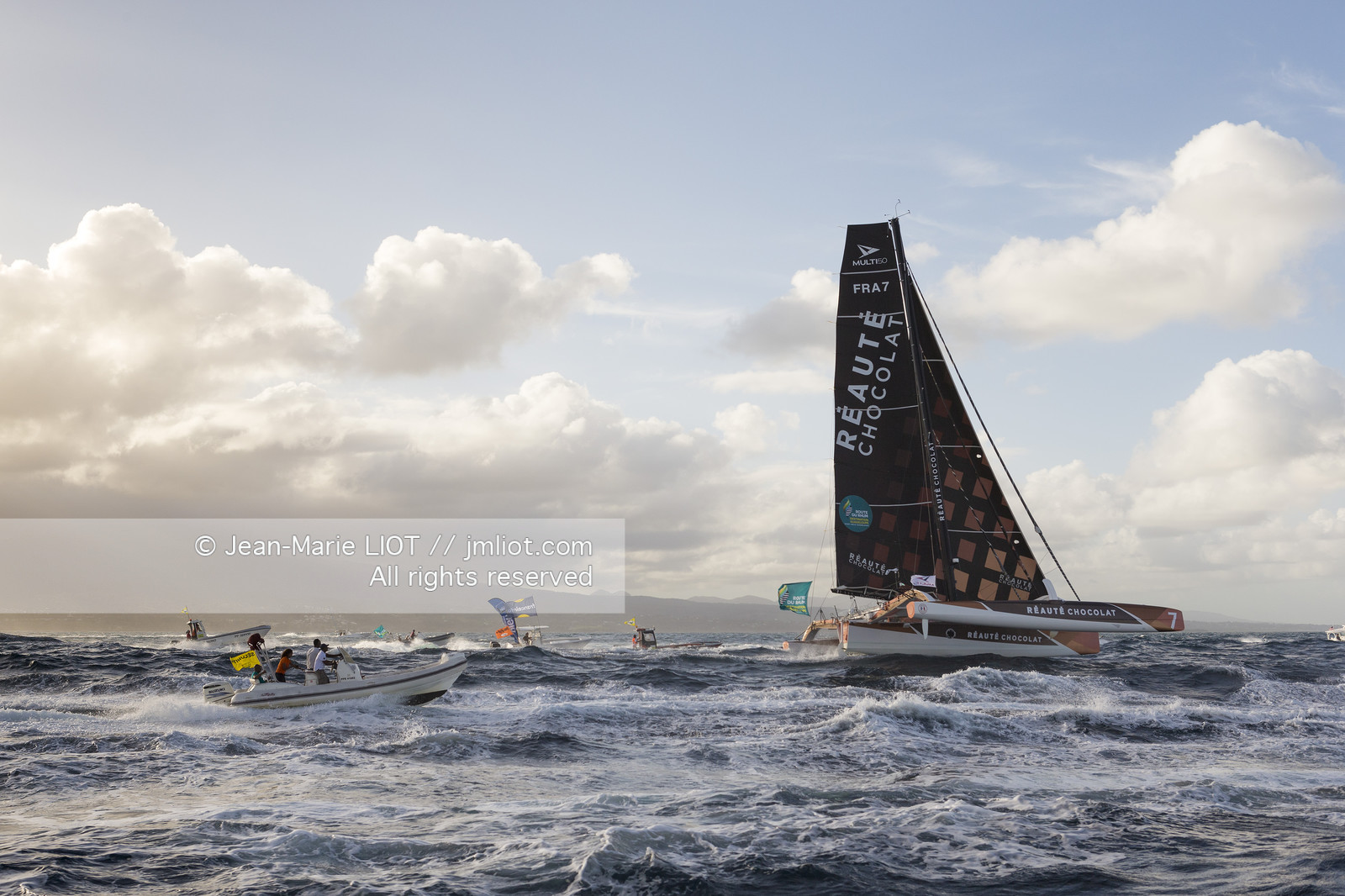 ARMEL TRIPON - ROUTE DU RHUM 2018 - ARRIVEE