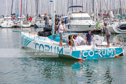 NICOLAS TROUSSEL - CLASS 40 CORUM - 2018 - MISE A L'EAU