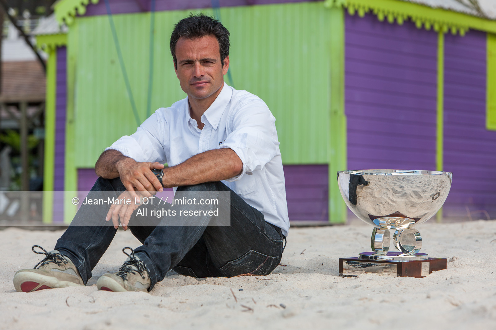 ROUTE DU RHUM 2010 - PORTRAIT FRANCK CAMMAS