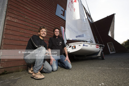 470 : LEBOUCHER-LE BERRE A L'ENTRAINEMENT