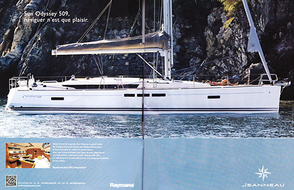 Double Page - Publicité Jeanneau - Juin 2012