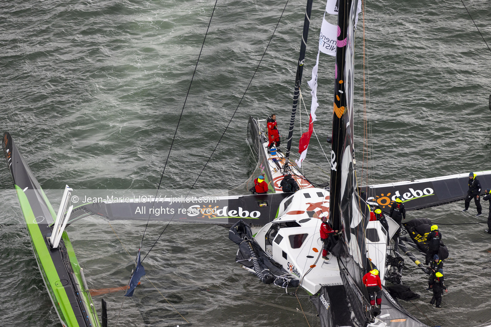 THOMAS COVILLE - ARKEA ULTIM CHALLENGE - ARRIVEE