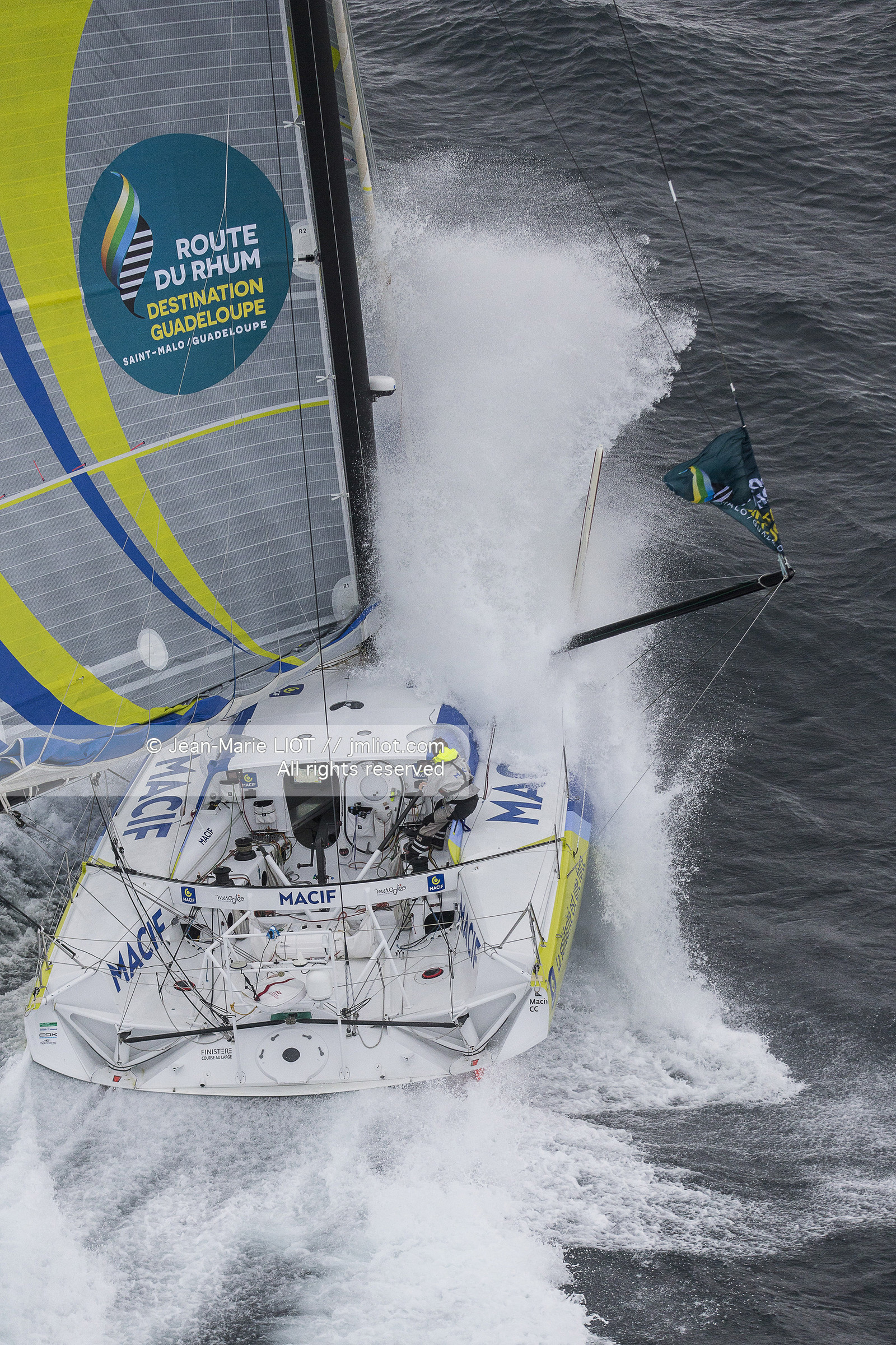 IMOCA - MACIF 2014 - BI RHUM AERIAL
