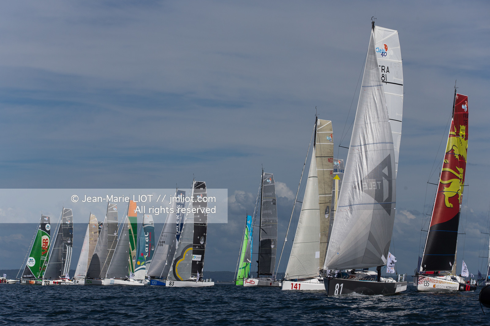 NORMANDY CHANNEL RACE 2017 - DEPART