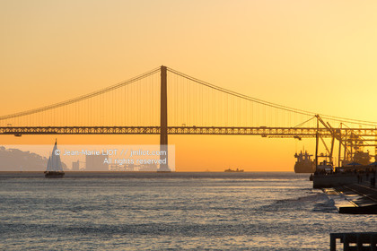 Lisbonne, capitale portugaise.