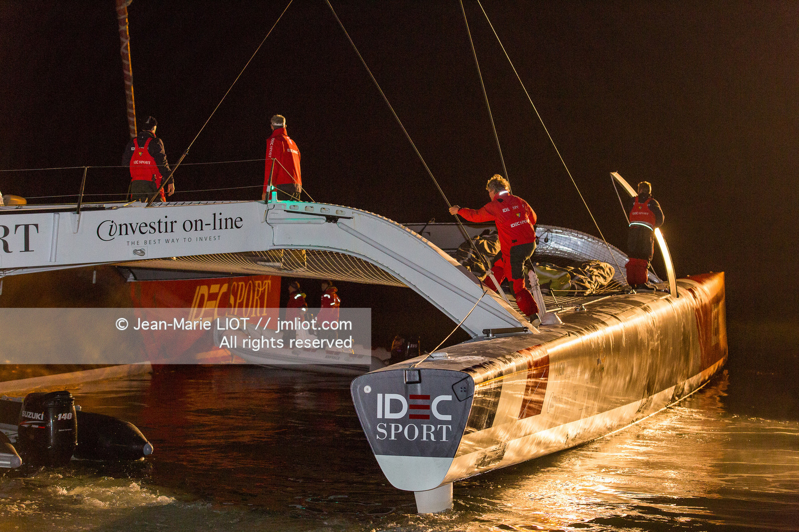 TROPHEE JULES VERNE - MAXI TRIMARAN IDEC SPORT 2016
