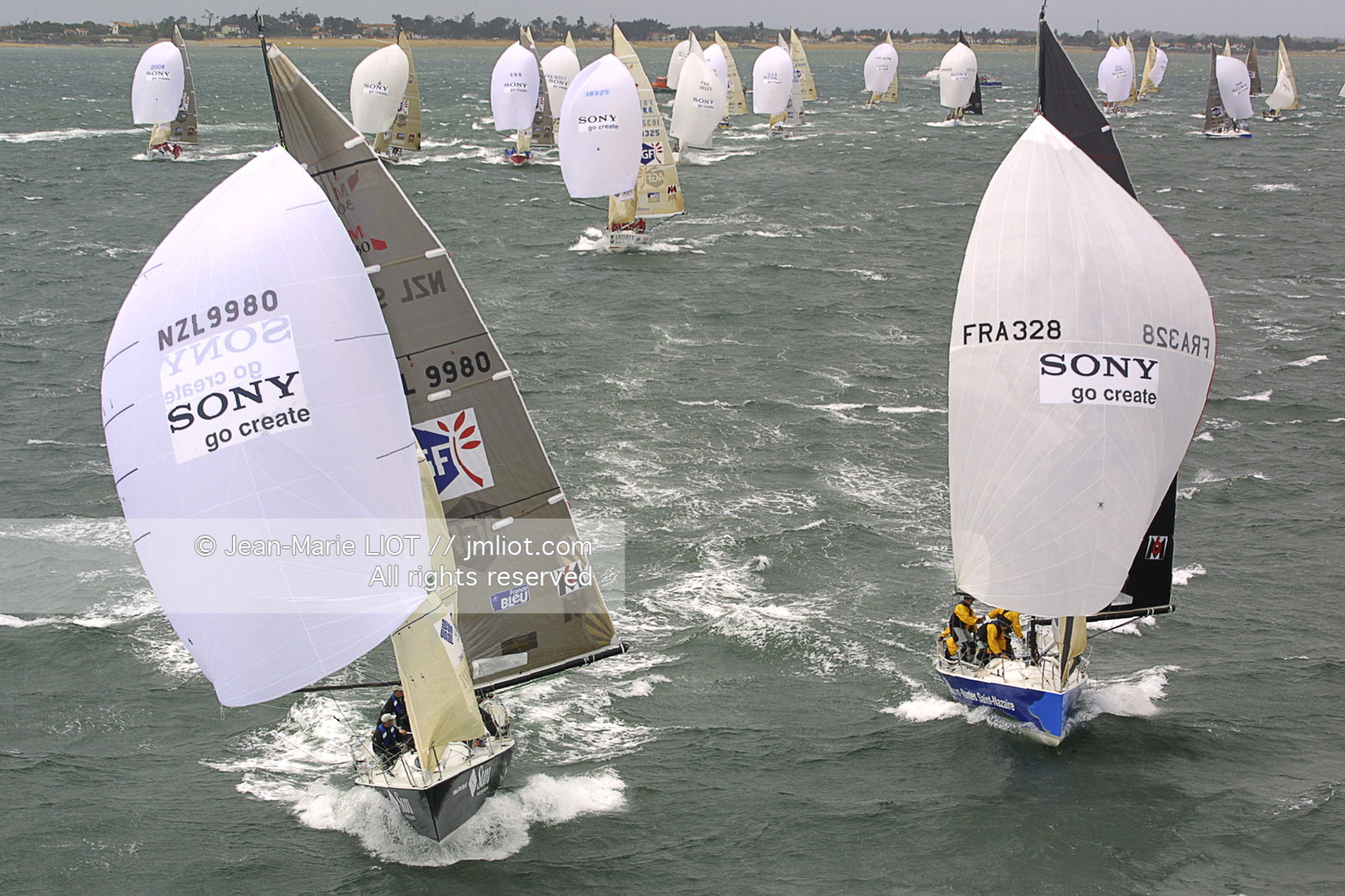 TOUR DE FRANCE A LA VOILE 2001