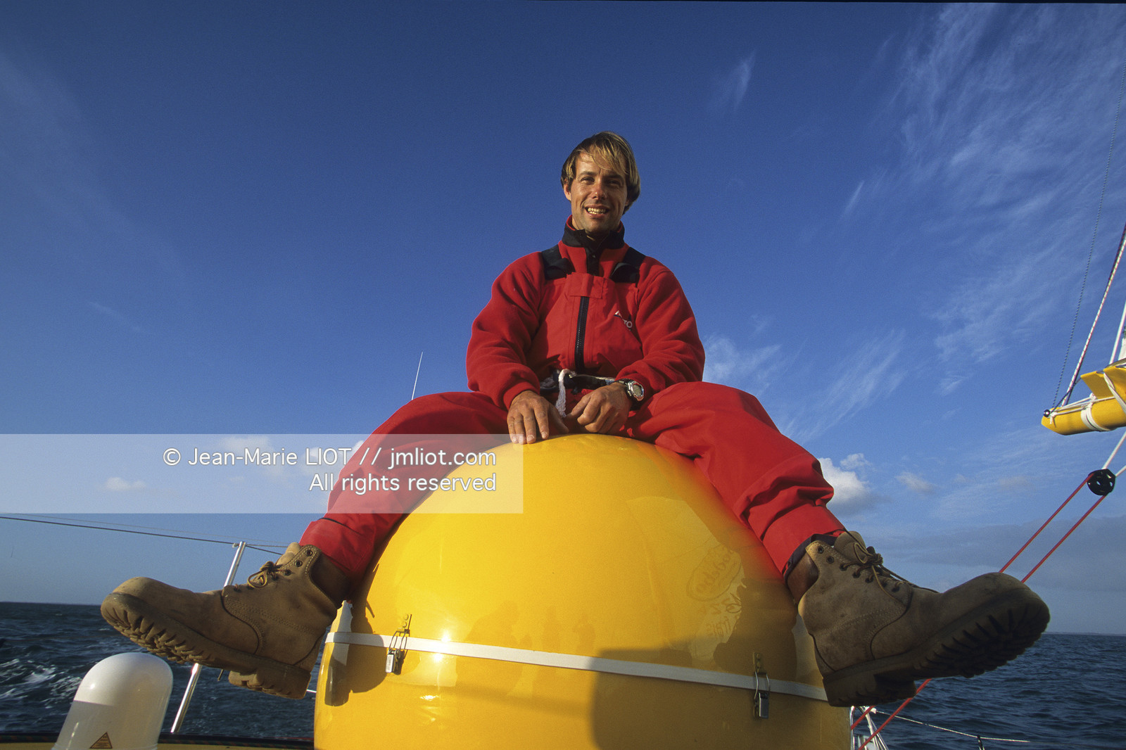 VENDEE GLOBE 2000-2001 - THOMAS COVILLE - SODEBO