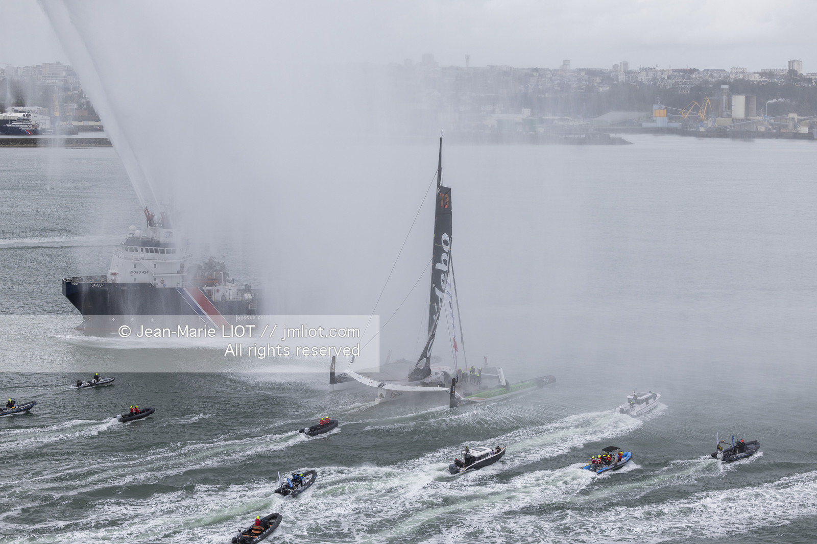 THOMAS COVILLE - ARKEA ULTIM CHALLENGE - ARRIVEE