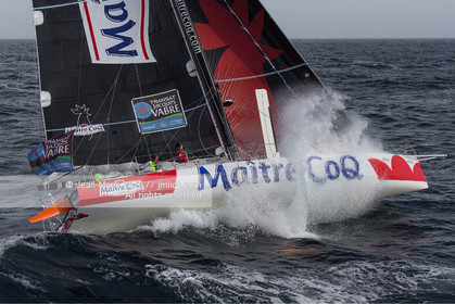 IMOCA MAITRE COQ - JEREMIE BEYOU.