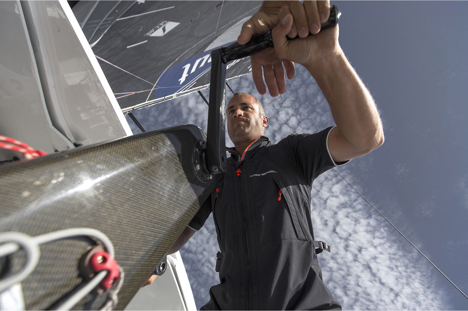 IMOCA NEWREST MATMUT - SKIPPER : FABRICE AMEDEO