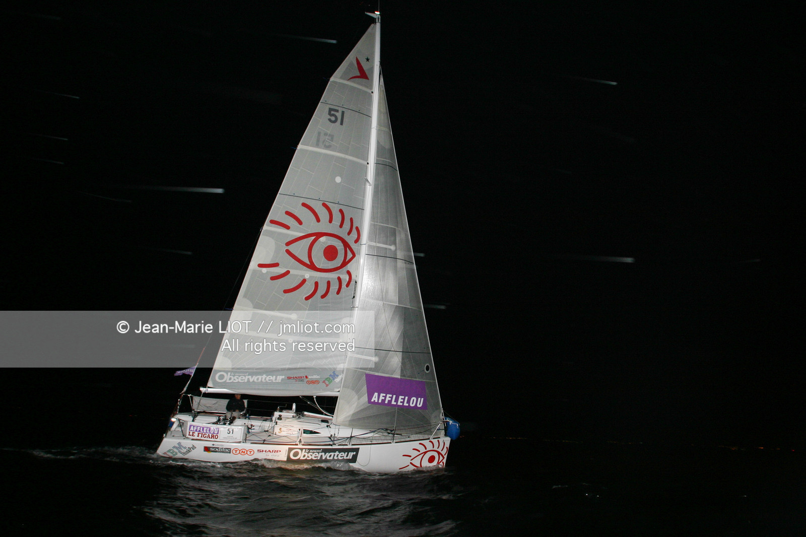 SOLITAIRE DU FIGARO 2003 - ARRIVEE